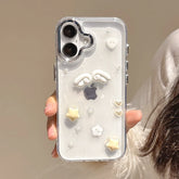 Stars & Hearts Glitter Phone Case